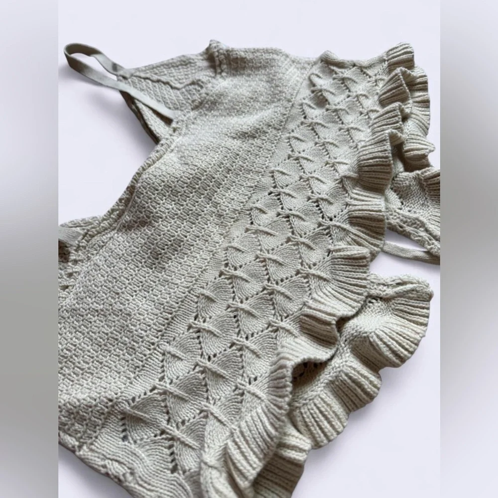 NWT Olive & Oak Cream Knit Sweater - Picture 5 of 8